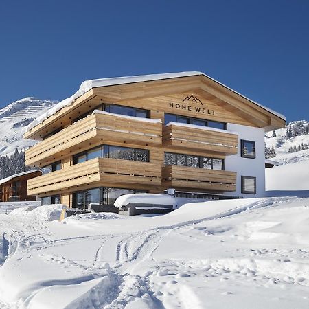 Chalet Hohe Welt - Luxury Apartments 레흐암 아르베르크 외부 사진