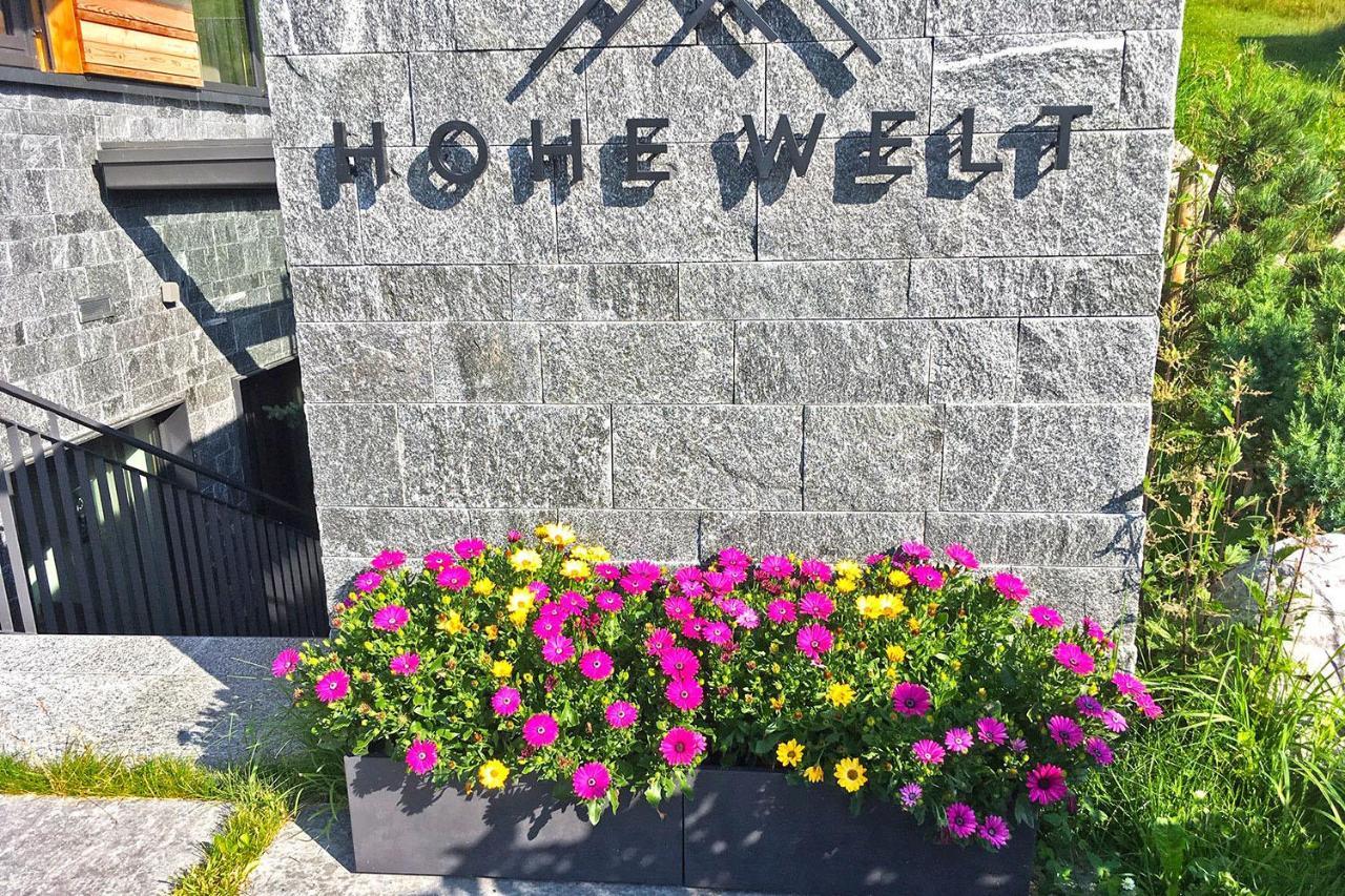 Chalet Hohe Welt - Luxury Apartments 레흐암 아르베르크 외부 사진