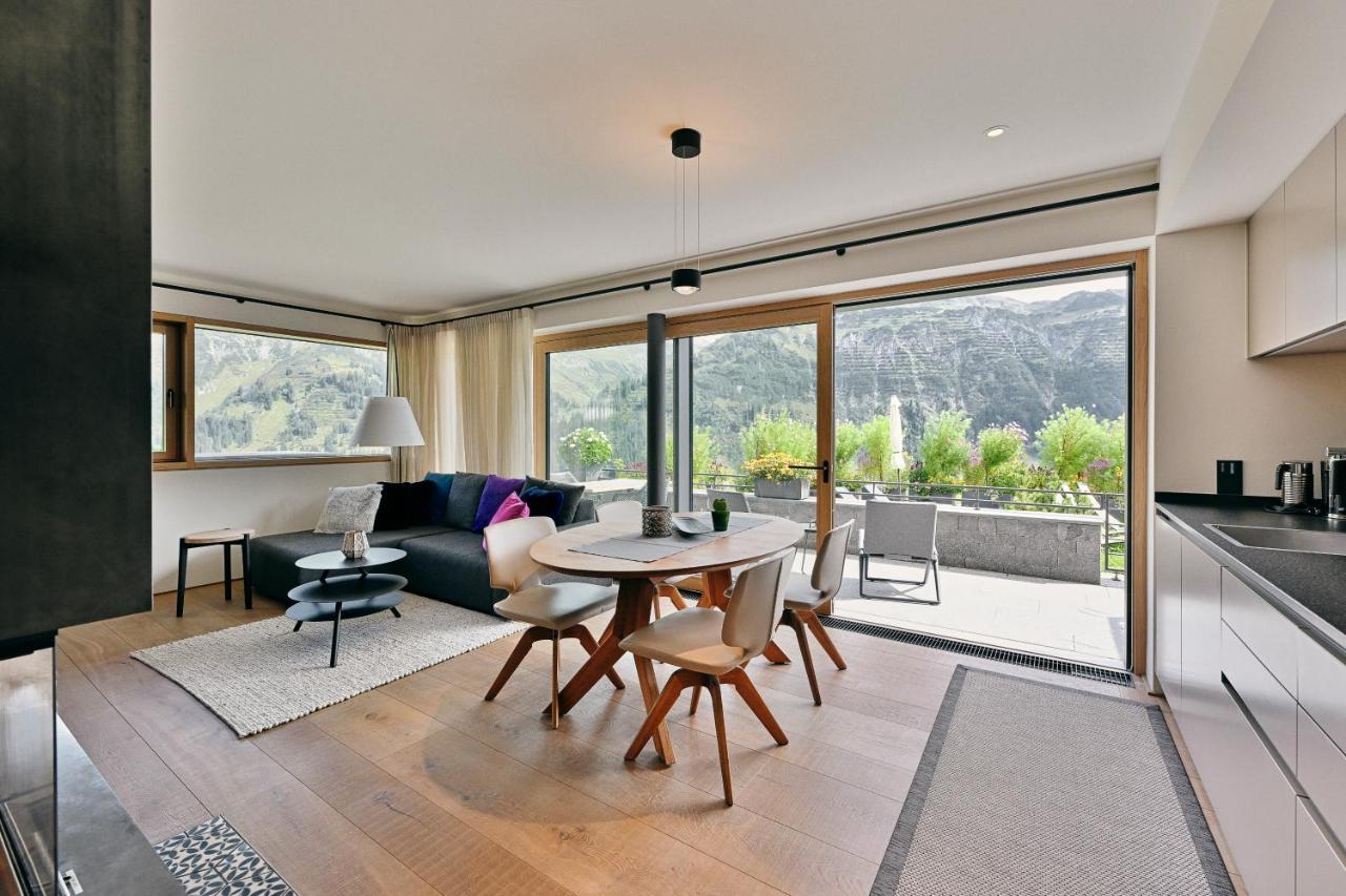 Chalet Hohe Welt - Luxury Apartments 레흐암 아르베르크 외부 사진