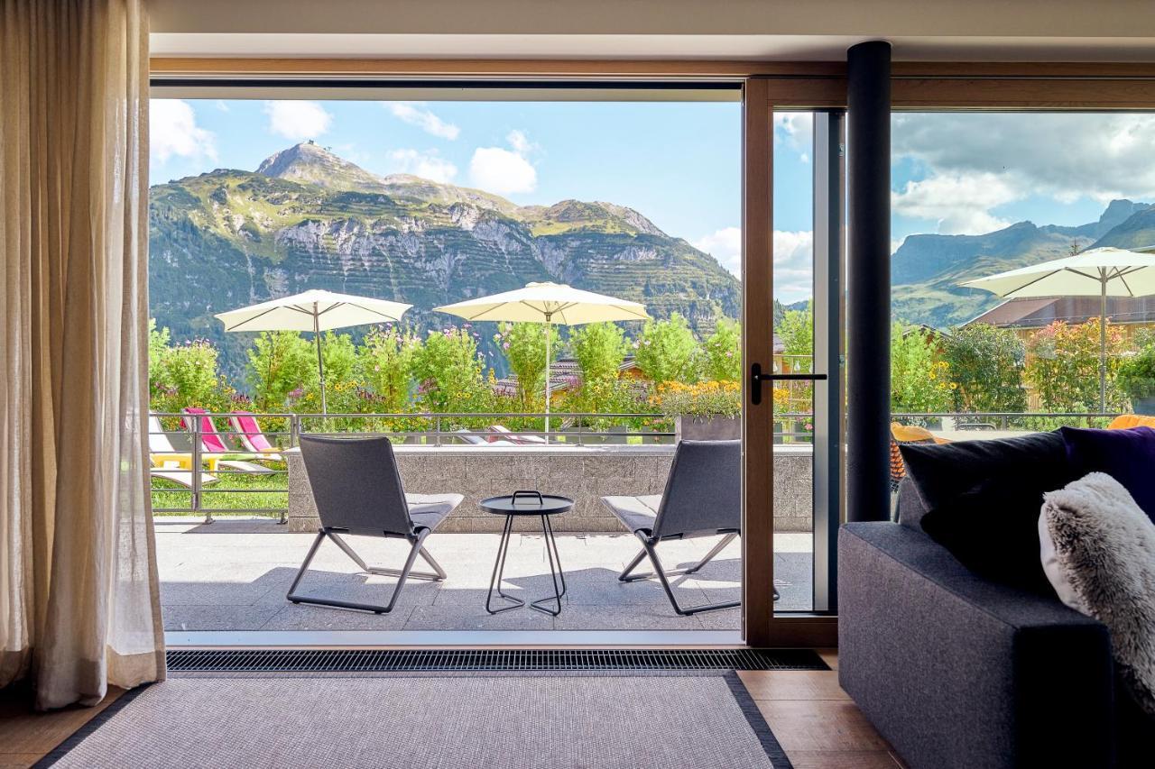 Chalet Hohe Welt - Luxury Apartments 레흐암 아르베르크 외부 사진