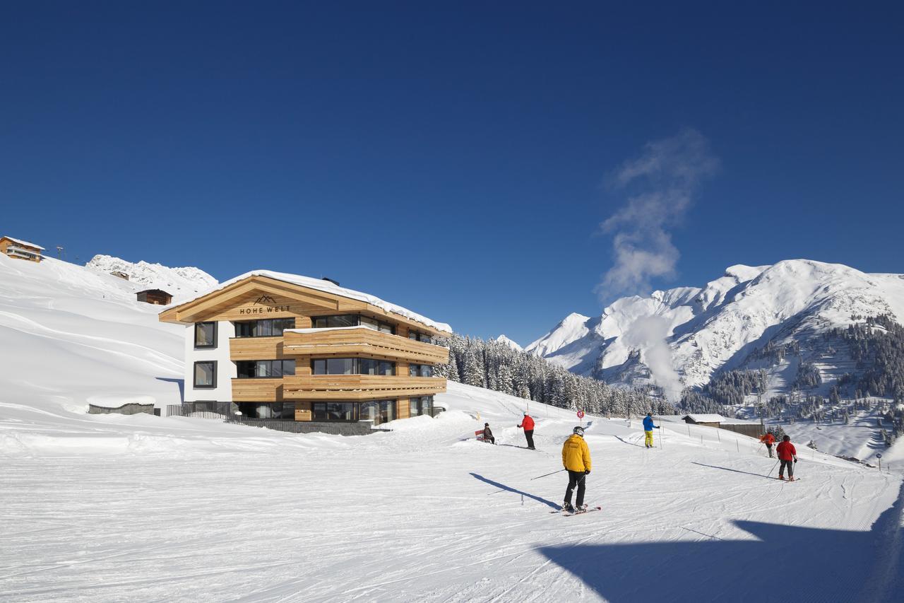 Chalet Hohe Welt - Luxury Apartments 레흐암 아르베르크 외부 사진