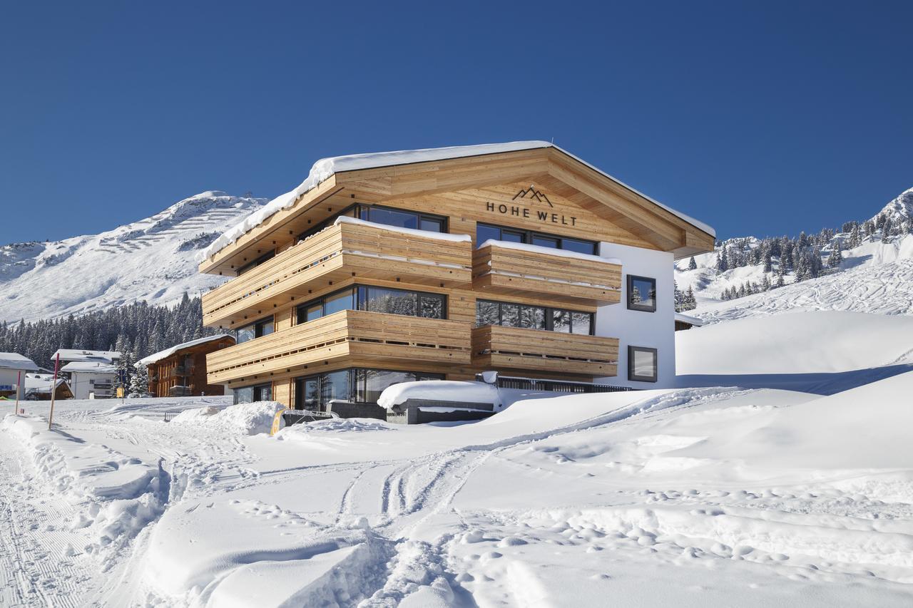 Chalet Hohe Welt - Luxury Apartments 레흐암 아르베르크 외부 사진