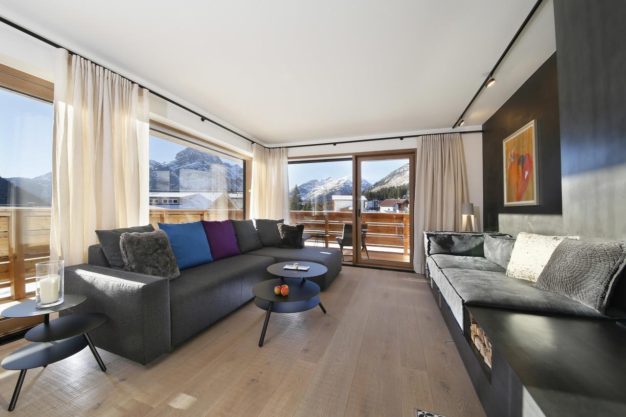 Chalet Hohe Welt - Luxury Apartments 레흐암 아르베르크 외부 사진