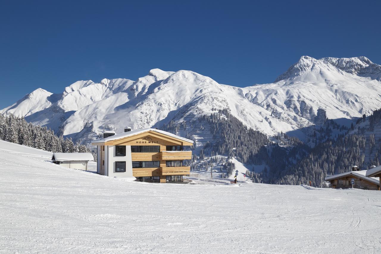 Chalet Hohe Welt - Luxury Apartments 레흐암 아르베르크 외부 사진