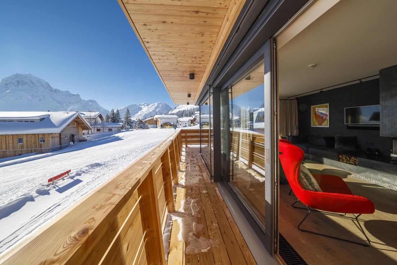 Chalet Hohe Welt - Luxury Apartments 레흐암 아르베르크 외부 사진
