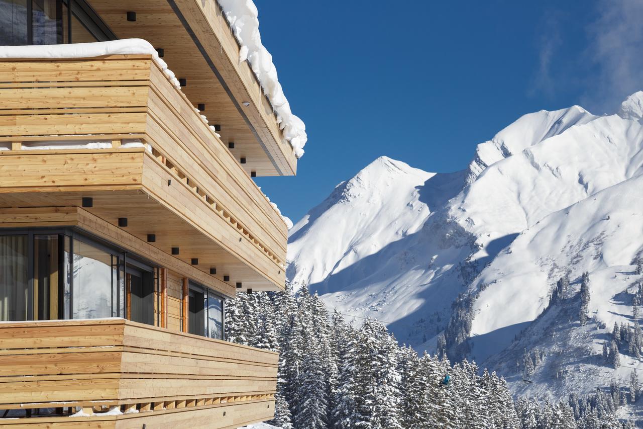 Chalet Hohe Welt - Luxury Apartments 레흐암 아르베르크 외부 사진