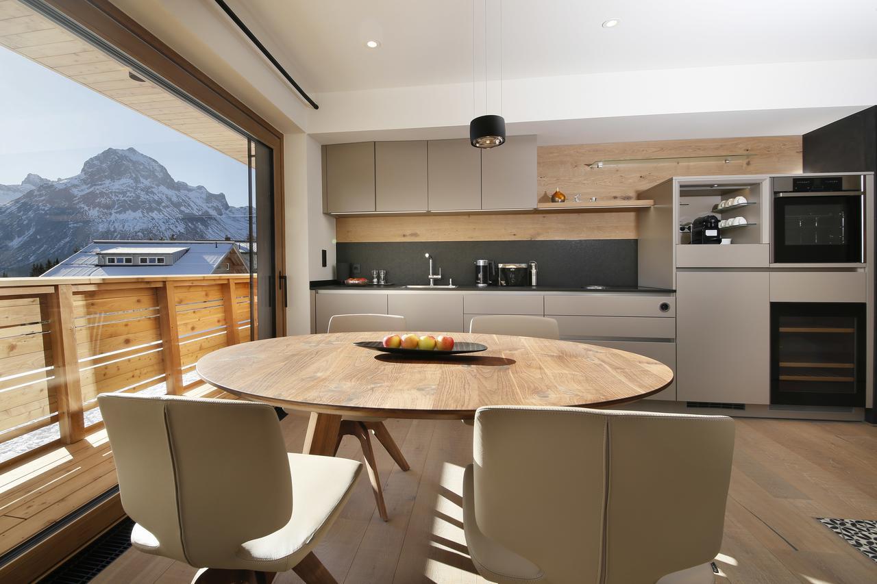 Chalet Hohe Welt - Luxury Apartments 레흐암 아르베르크 외부 사진