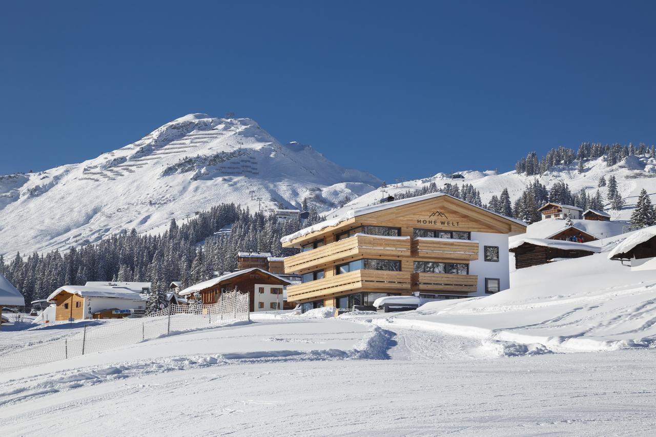 Chalet Hohe Welt - Luxury Apartments 레흐암 아르베르크 외부 사진