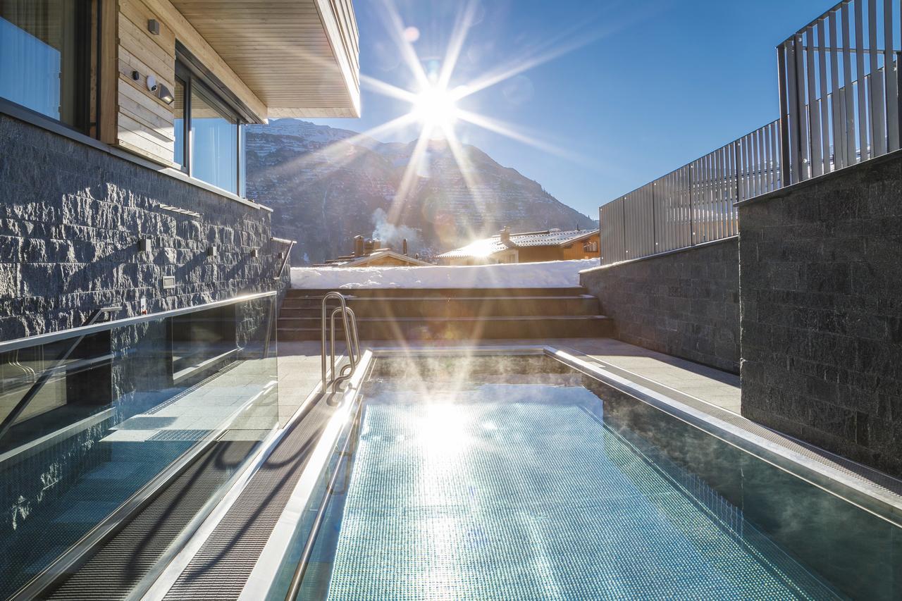 Chalet Hohe Welt - Luxury Apartments 레흐암 아르베르크 외부 사진