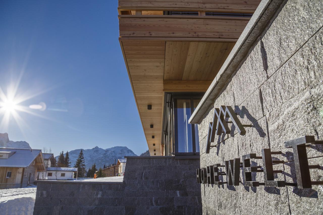 Chalet Hohe Welt - Luxury Apartments 레흐암 아르베르크 외부 사진