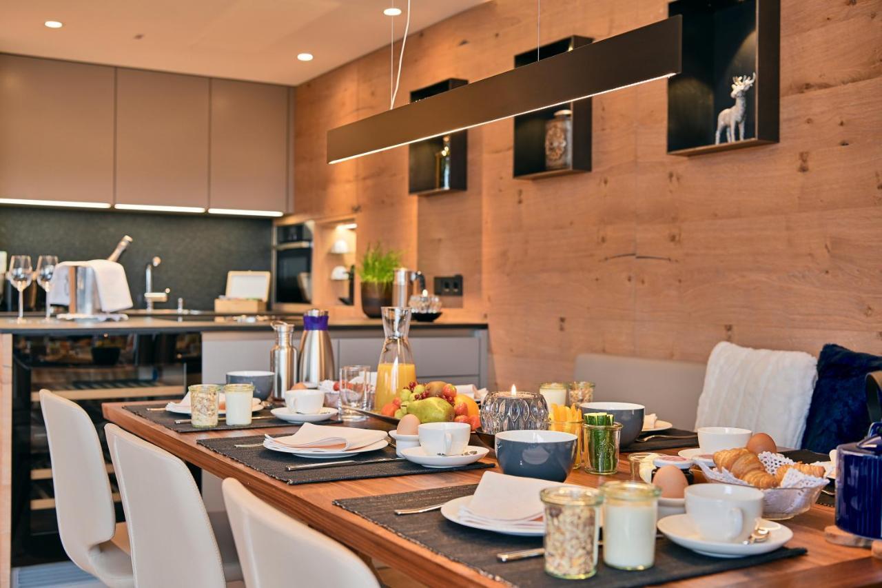 Chalet Hohe Welt - Luxury Apartments 레흐암 아르베르크 외부 사진