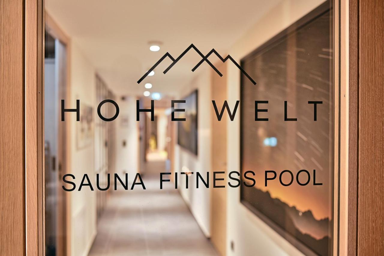 Chalet Hohe Welt - Luxury Apartments 레흐암 아르베르크 외부 사진