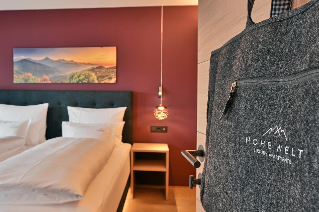 Chalet Hohe Welt - Luxury Apartments 레흐암 아르베르크 외부 사진